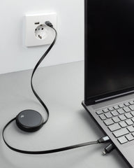 Promotional retractable 240W charging cable - 8