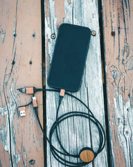 Promotional recycled 120 cm cable with multiple connectors - 8