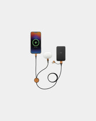 Promotional recycled 120 cm cable with multiple connectors - 2