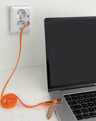 Promotional magnetic cable 60W 2-in-1 for devices - 23