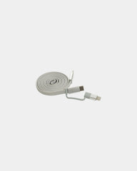 Promotional magnetic cable 60W 2-in-1 for devices - Grey
