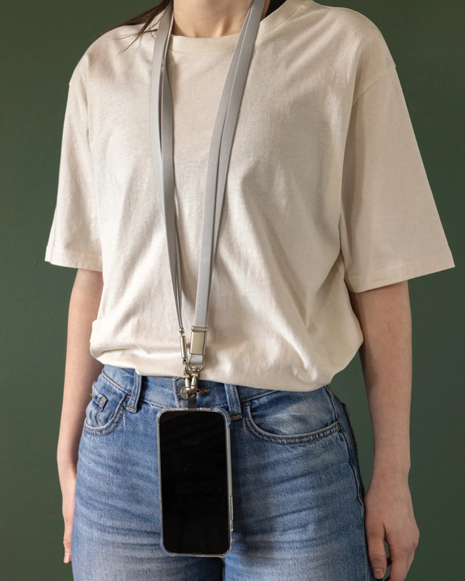 Promotional recycled PET phone lanyard Nivo - 18