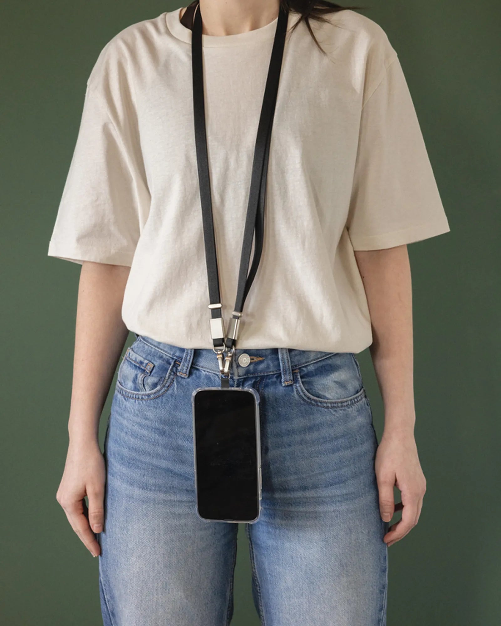 Promotional recycled PET phone lanyard Nivo - 9