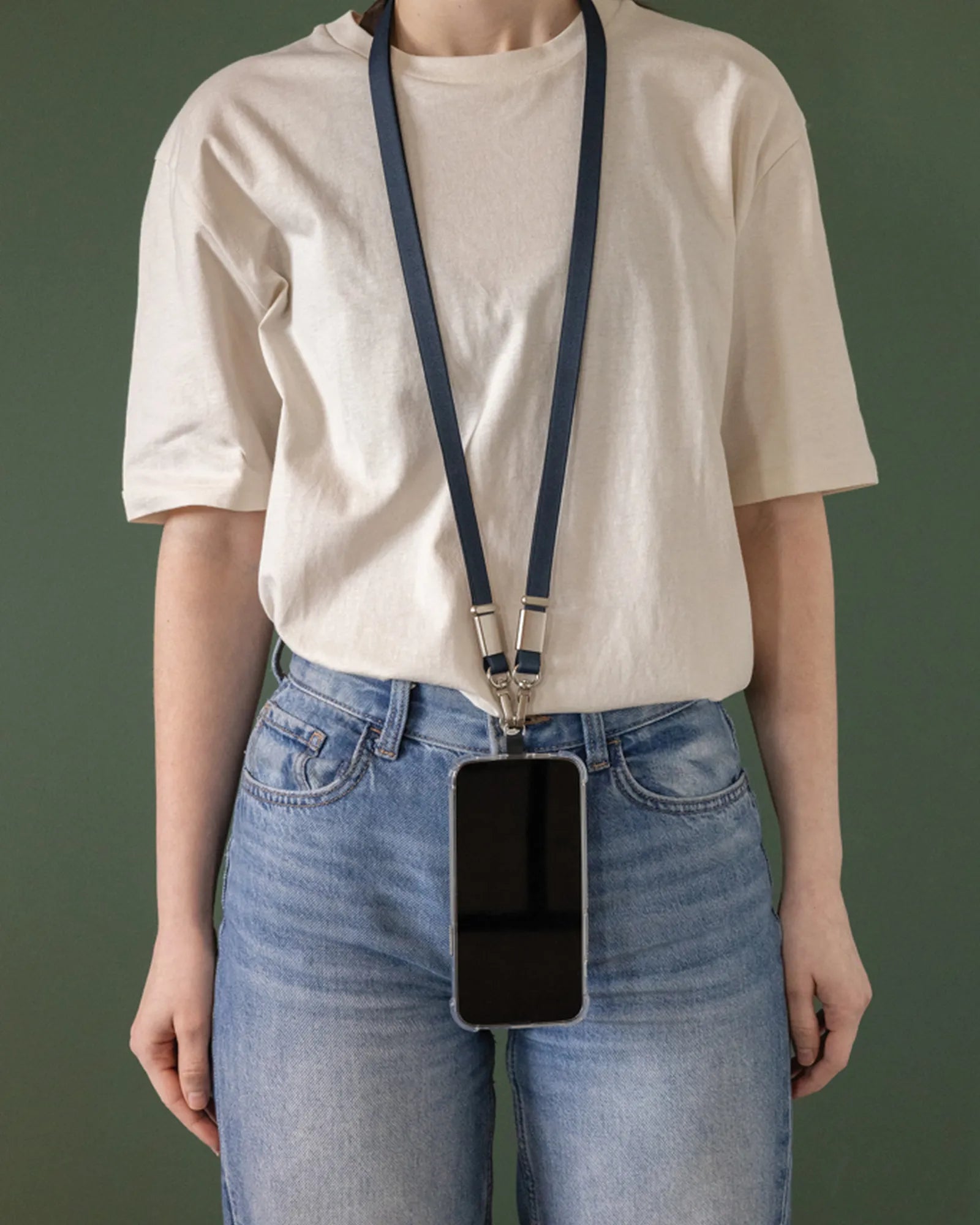 Promotional recycled PET phone lanyard Nivo - 38