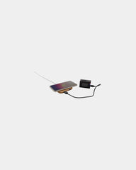 Custom FSC bamboo wireless charger with USB ports - 3