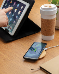 Custom FSC bamboo 5W wireless charger - 3