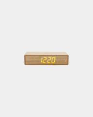 Promotional bamboo wireless charger clock 5W - 2