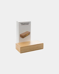 Promotional bamboo wireless charger clock 5W - 6