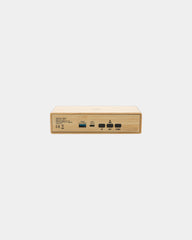 Promotional bamboo wireless charger clock 5W - 3