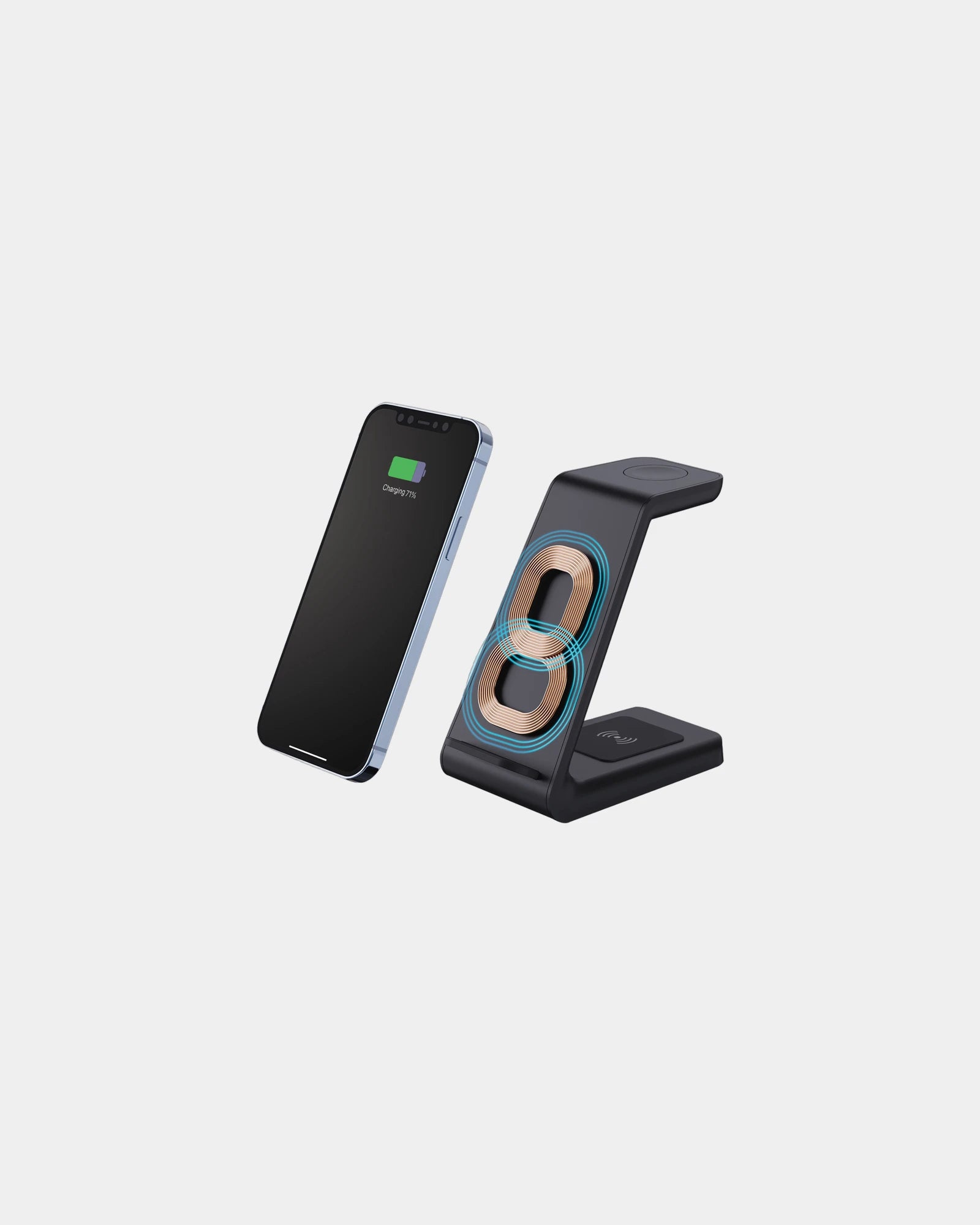 Custom recycled ABS wireless charger Urban Vitamin RCS Urban V Fairfield - 3