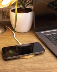 Custom bamboo wireless charger 15W - 3
