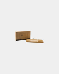 Custom bamboo organizer with 10W wireless charger - 2