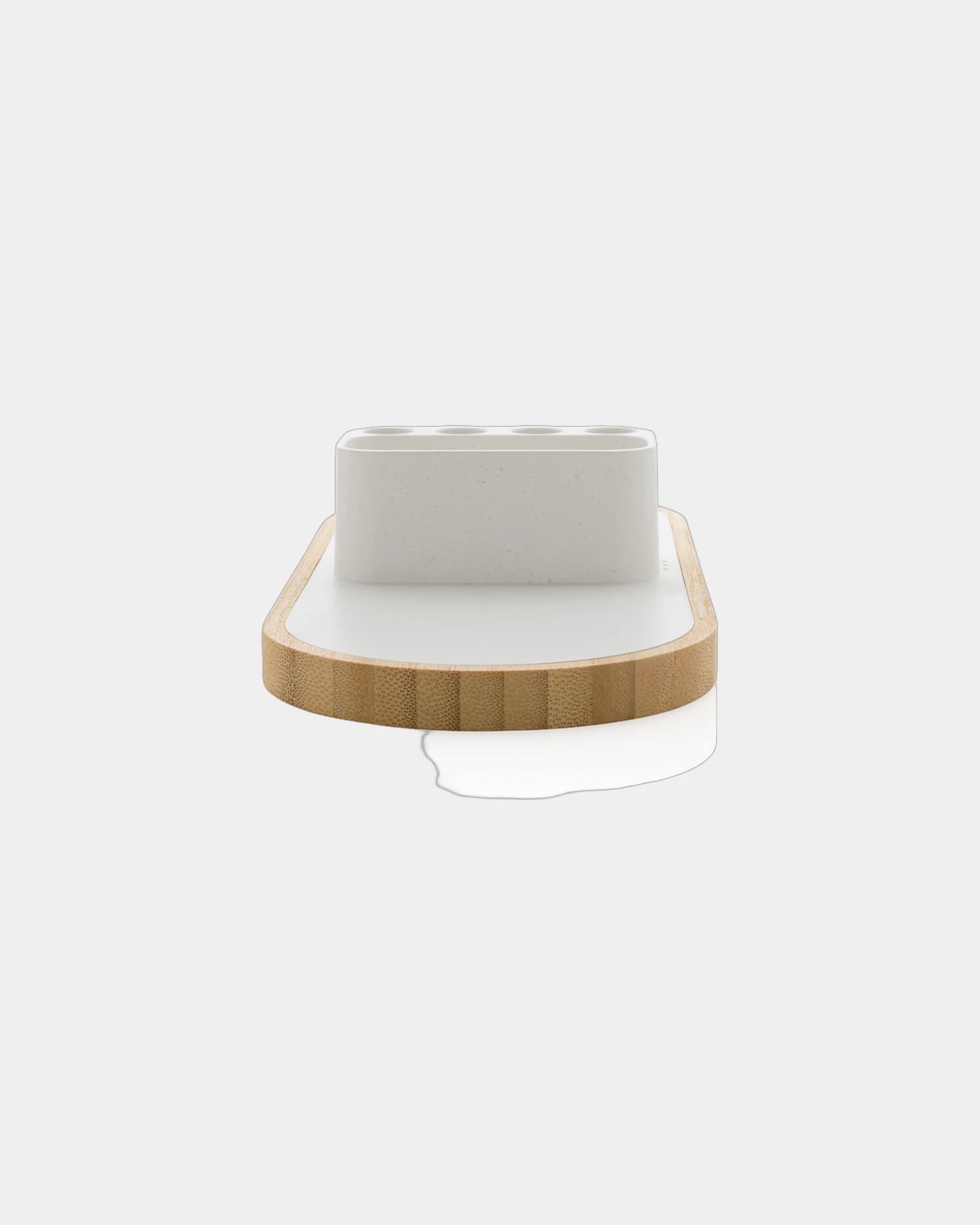 Custom recycled plastic bamboo wireless charger - 4