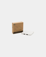 Promotional recycled ABS wireless charger with USB ports - 2
