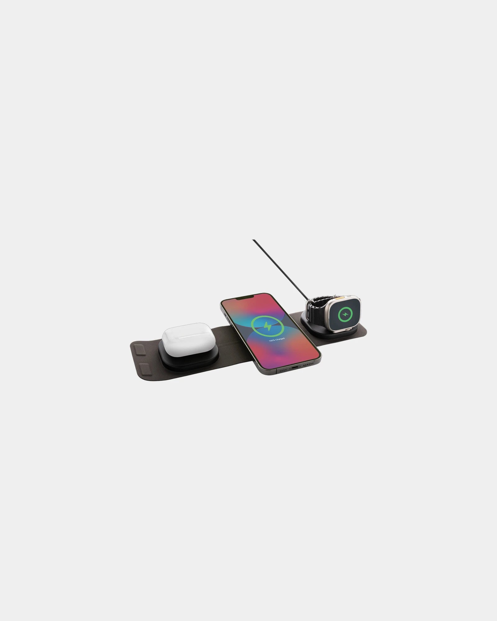 Custom recycled ABS wireless charger 15W - 1