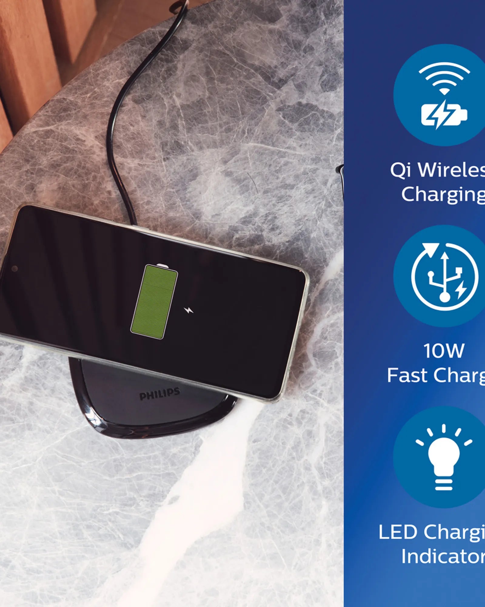Custom wireless charger 10W Philips - 5