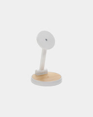 Custom 15W magnetic wireless charger - White