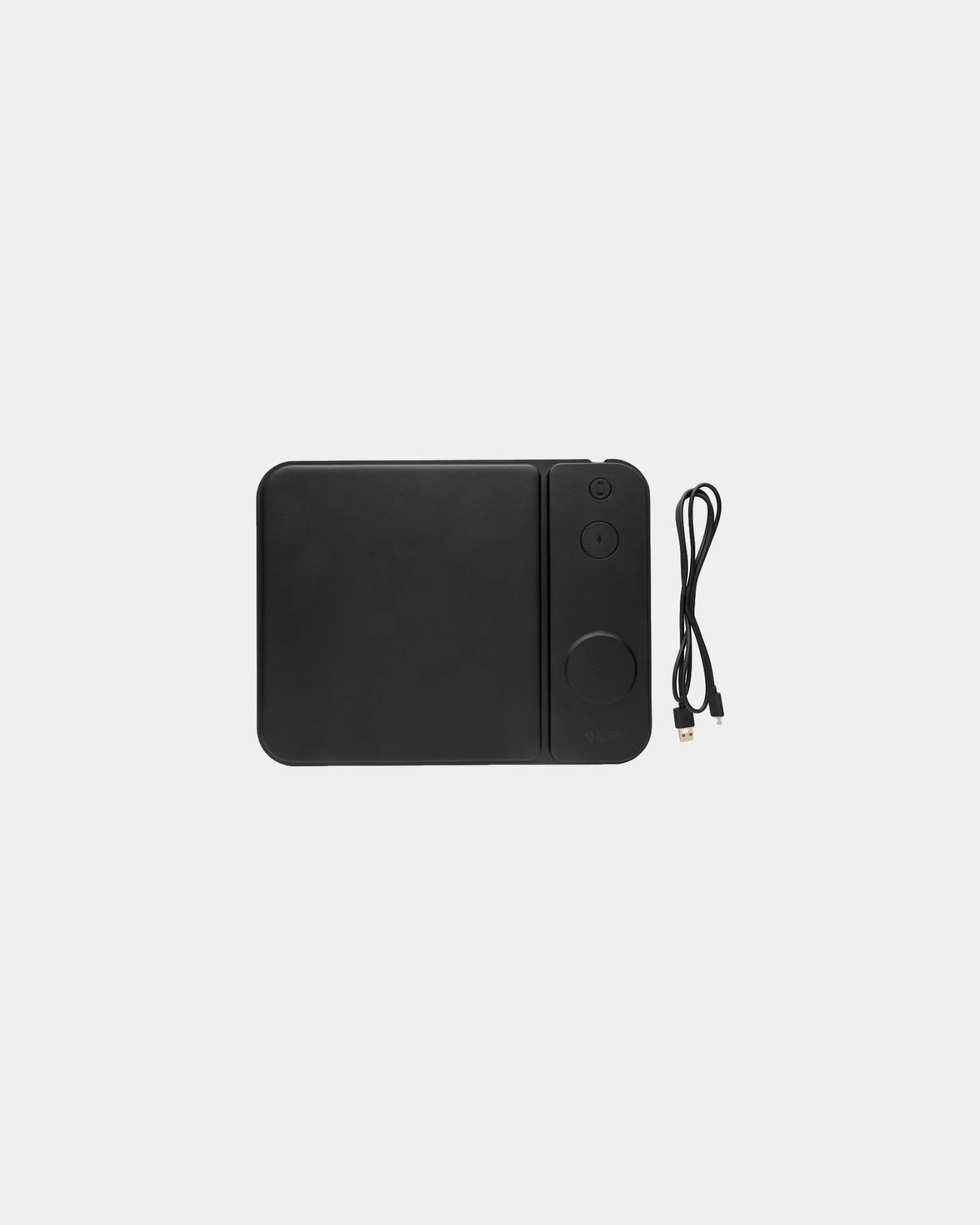 Promotional recycled PU mouse pad with 15W charger
