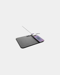 Promotional recycled PU mouse pad with 15W charger