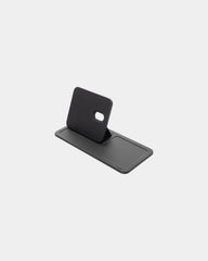 Custom recycled PU 3-in-1 wireless charger - Black