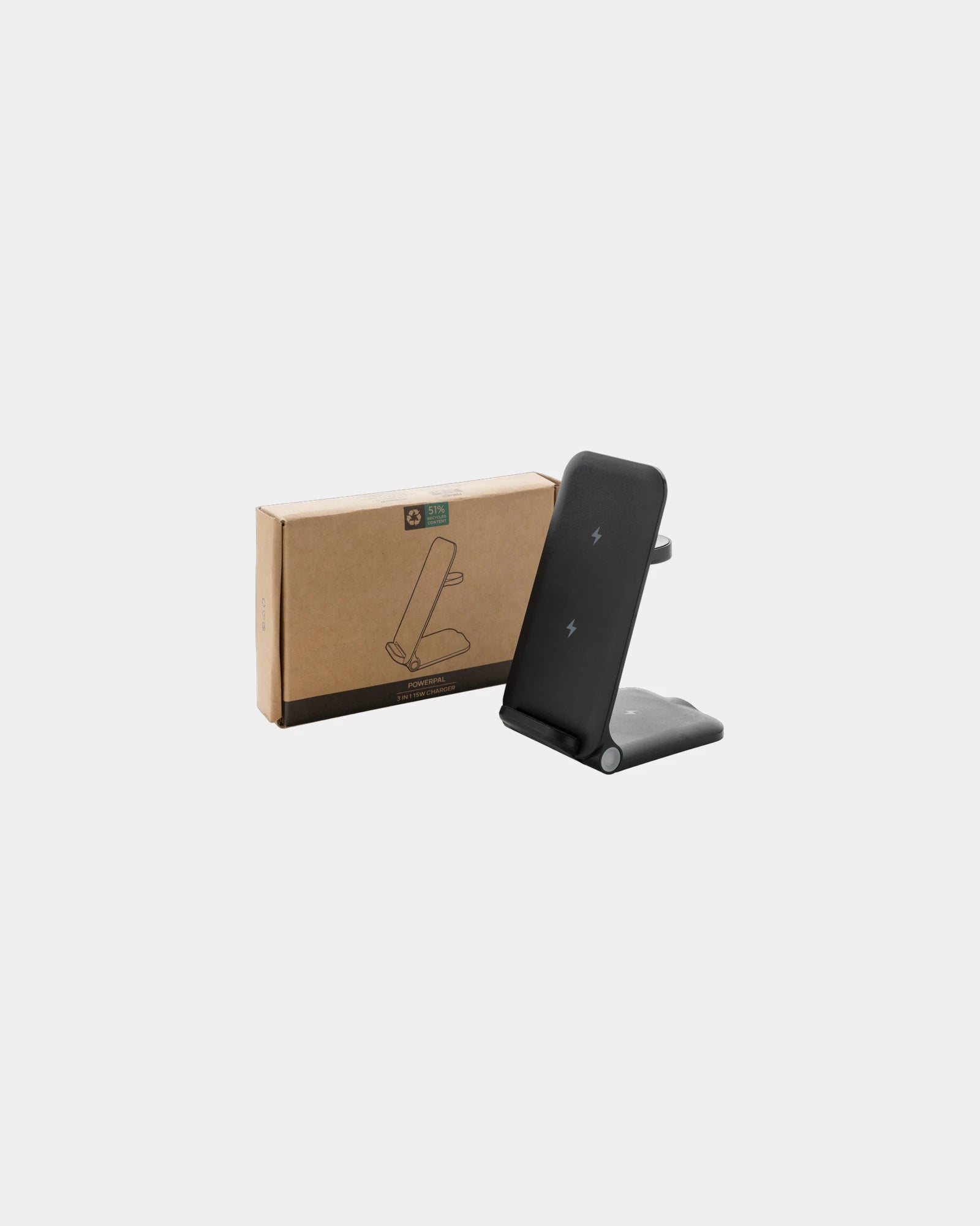 Custom recycled 15W wireless charger - 5