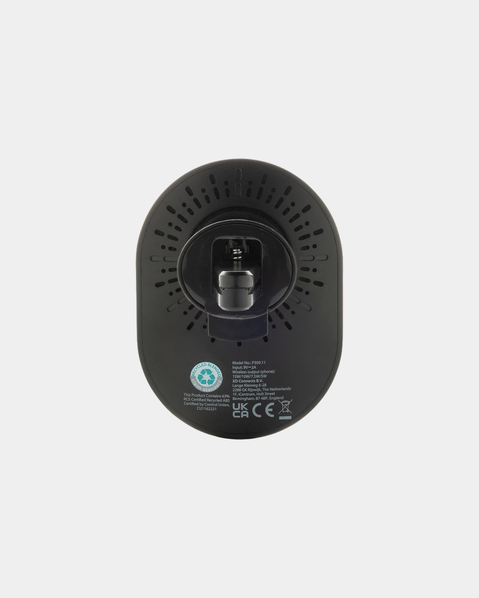 Promotional 15W recycled plastic wireless charger - 7