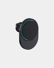 Promotional 15W recycled plastic wireless charger - Black