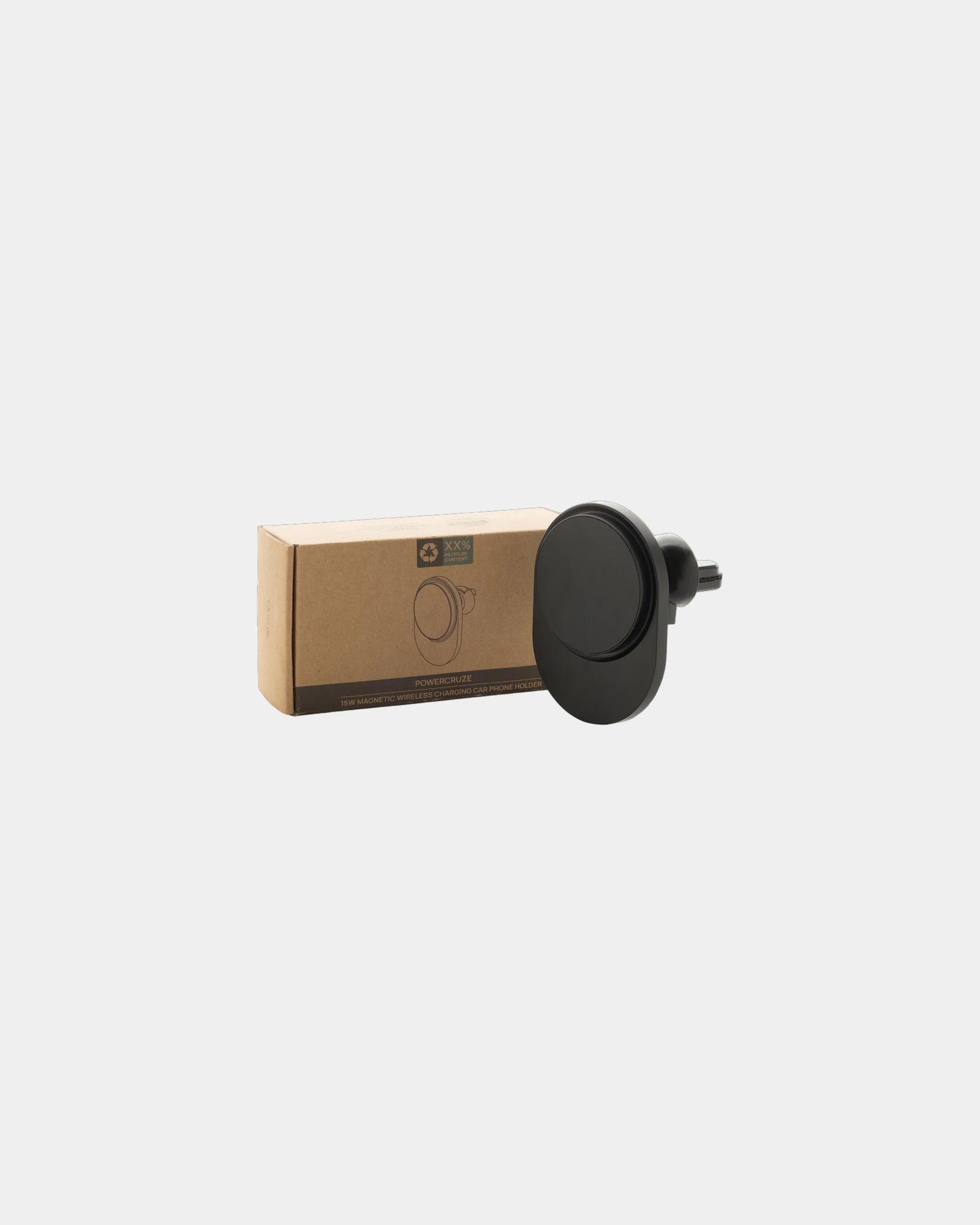 Promotional 15W recycled plastic wireless charger - 1