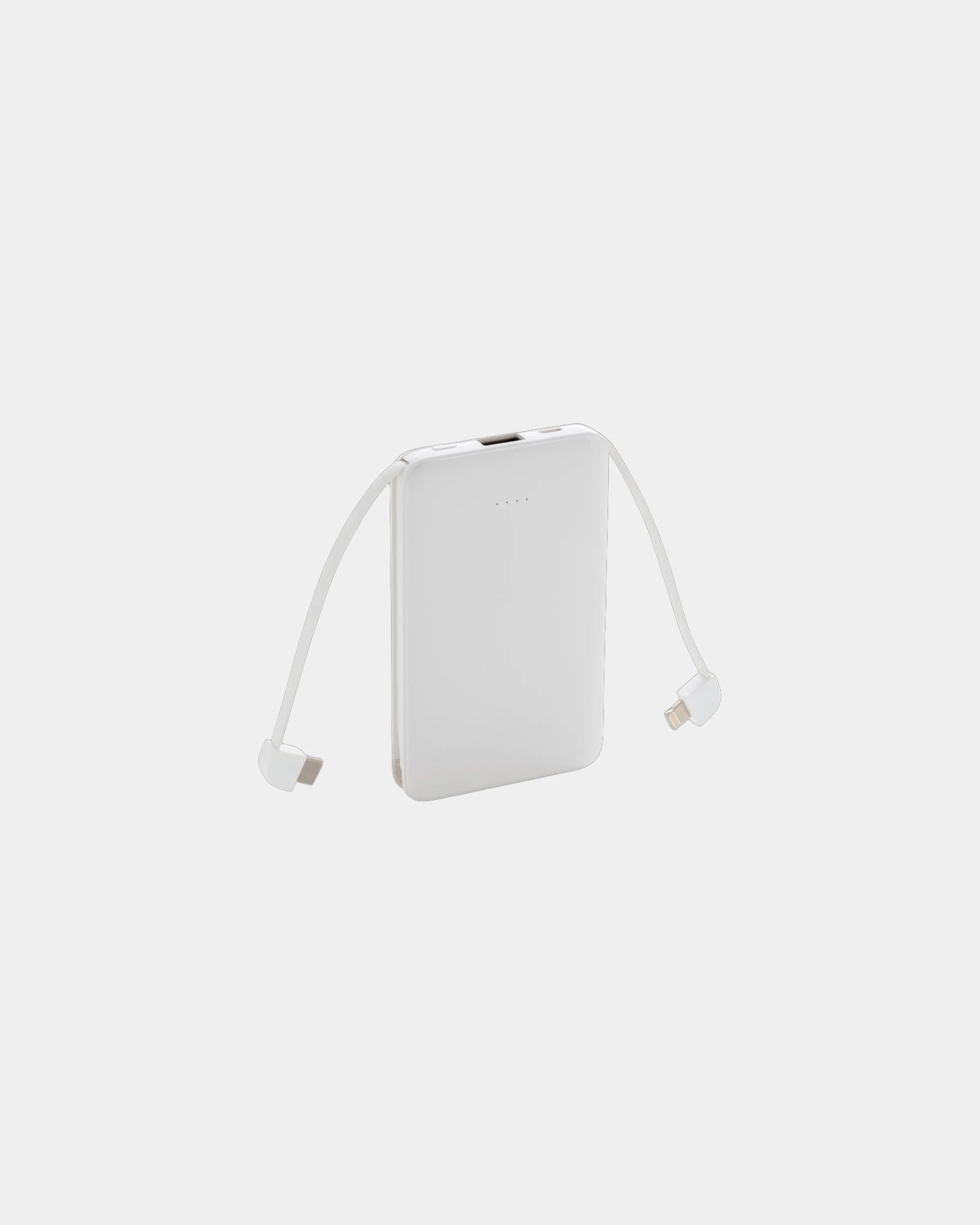 Promotional lightweight power bank 5000 mAh - White