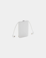 Promotional lightweight power bank 5000 mAh - White