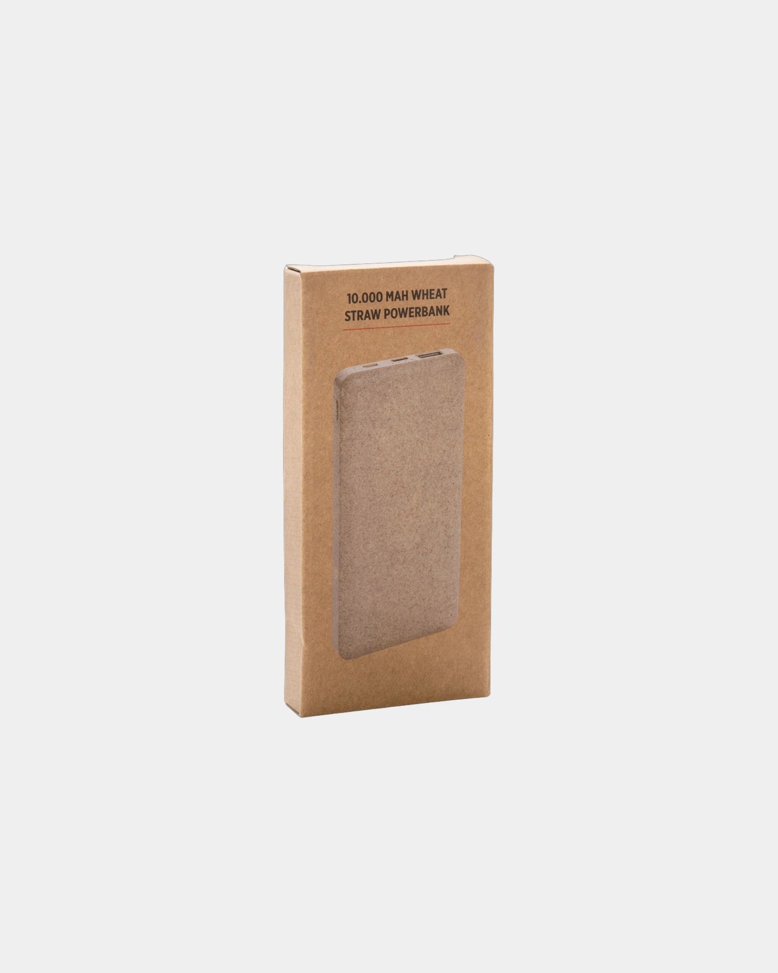 Custom wheat straw power bank 10,000 mAh - 5