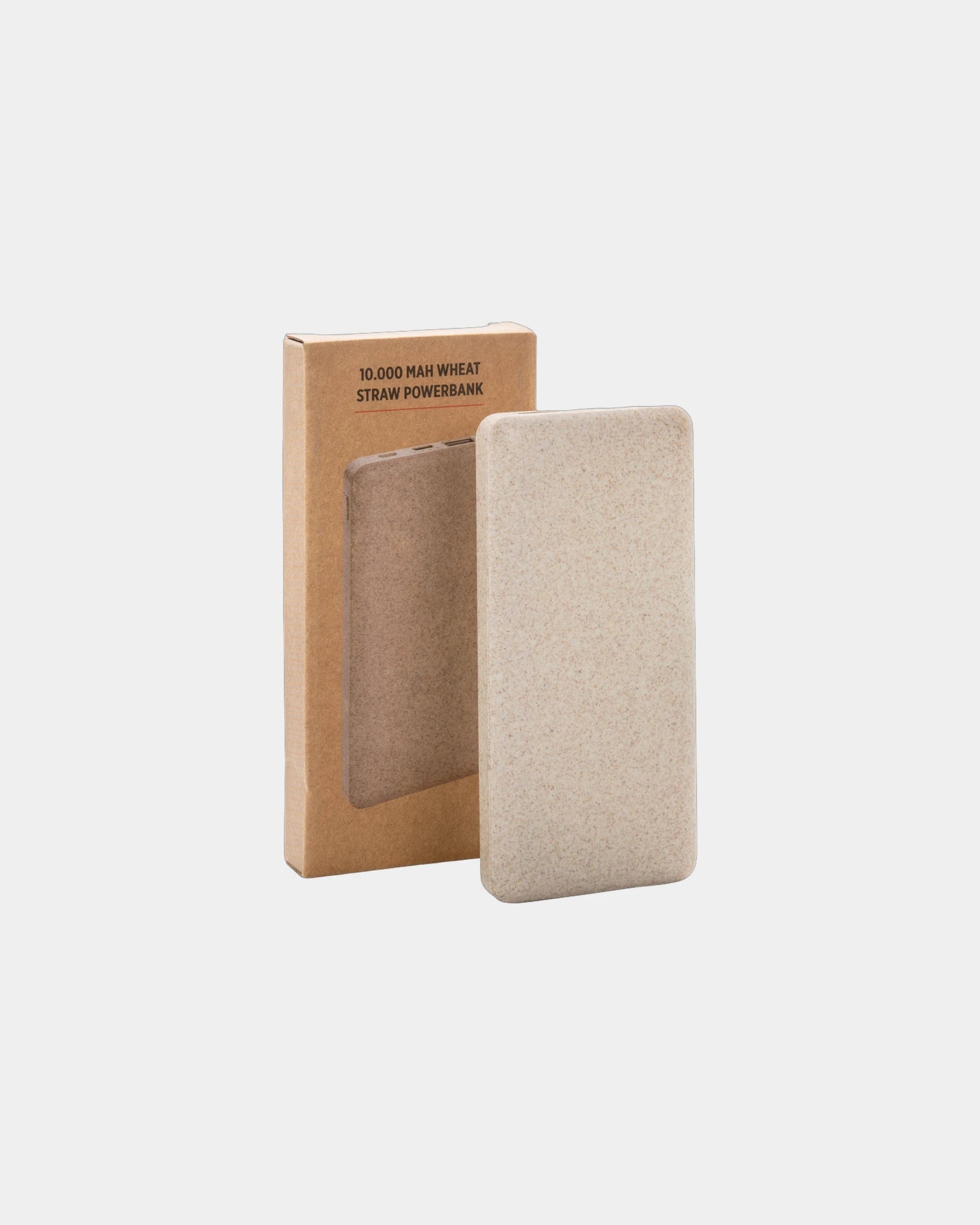 Custom wheat straw power bank 10,000 mAh - 4