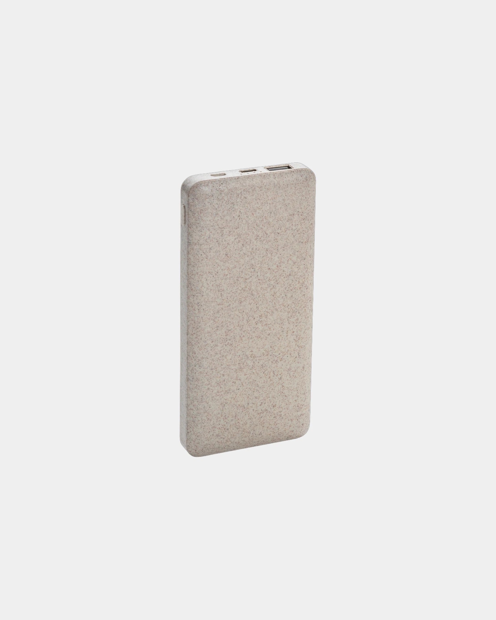 Custom wheat straw power bank 10,000 mAh - 2