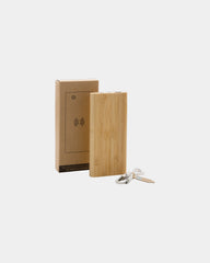 Custom bamboo power bank 8000 mAh with wireless charging - 5