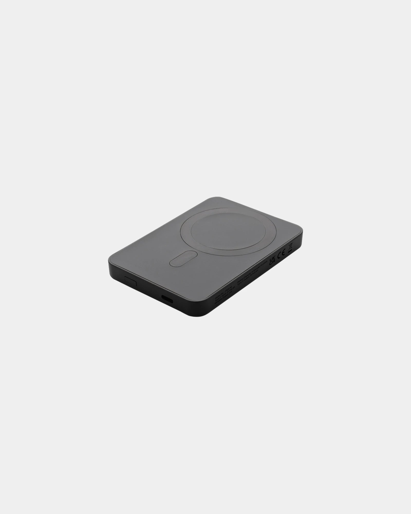 Promotional recycled power bank 5000mAh - Black
