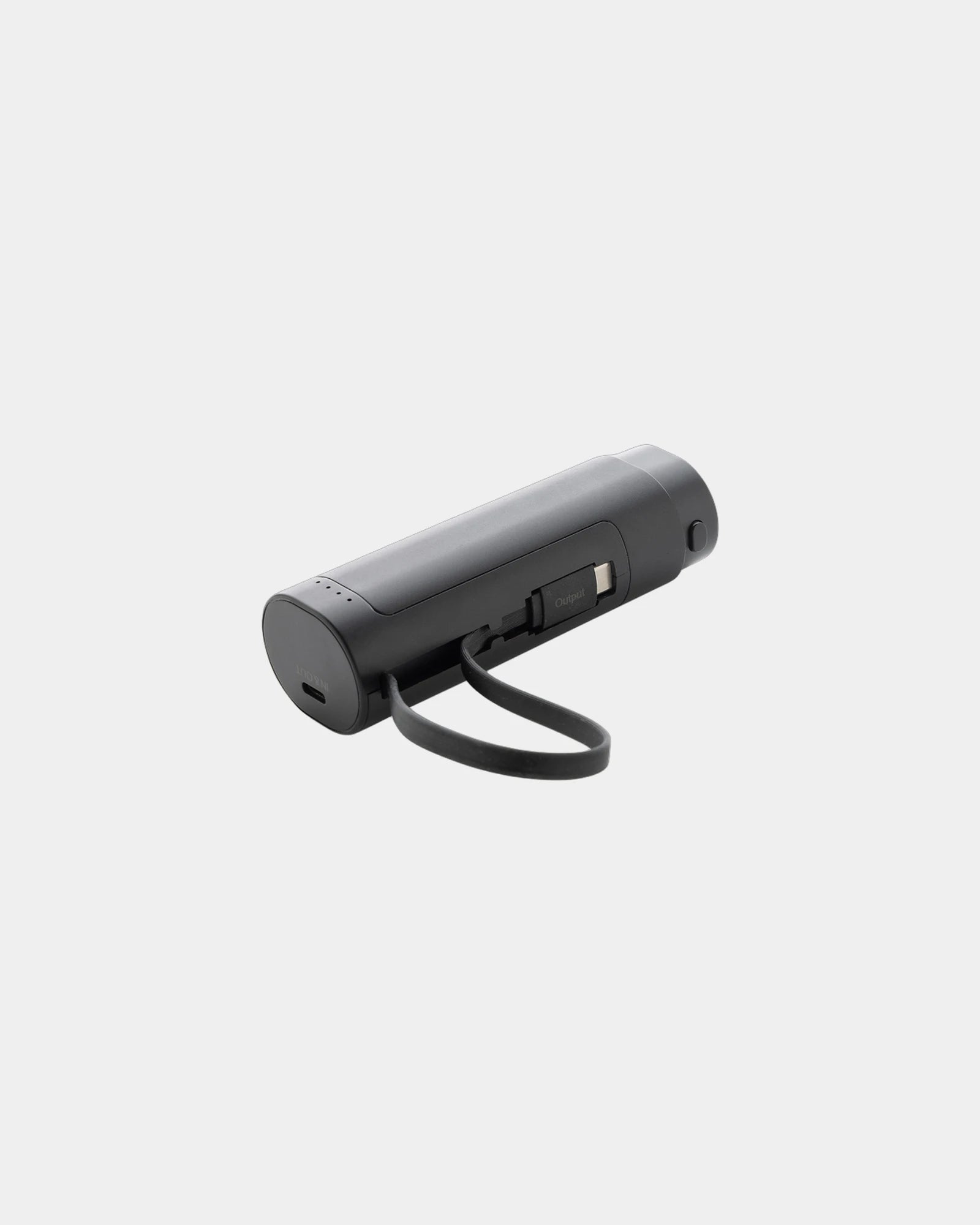 Custom eco-friendly power bank 5000 mAh - Black