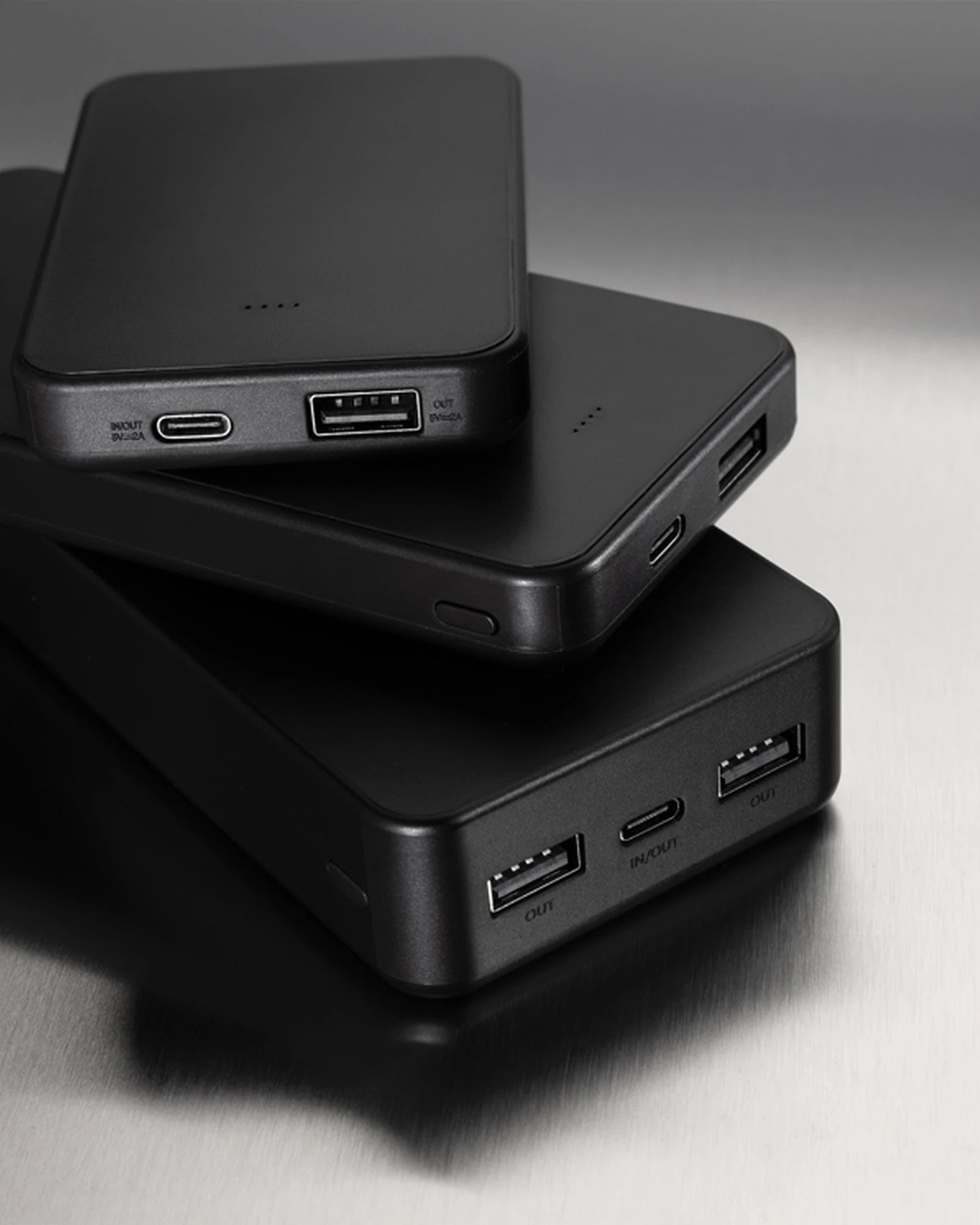 Custom recycled ABS power bank 5000mAh - 7