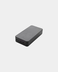 Custom recycled power bank 20,000mAh USB C - Black