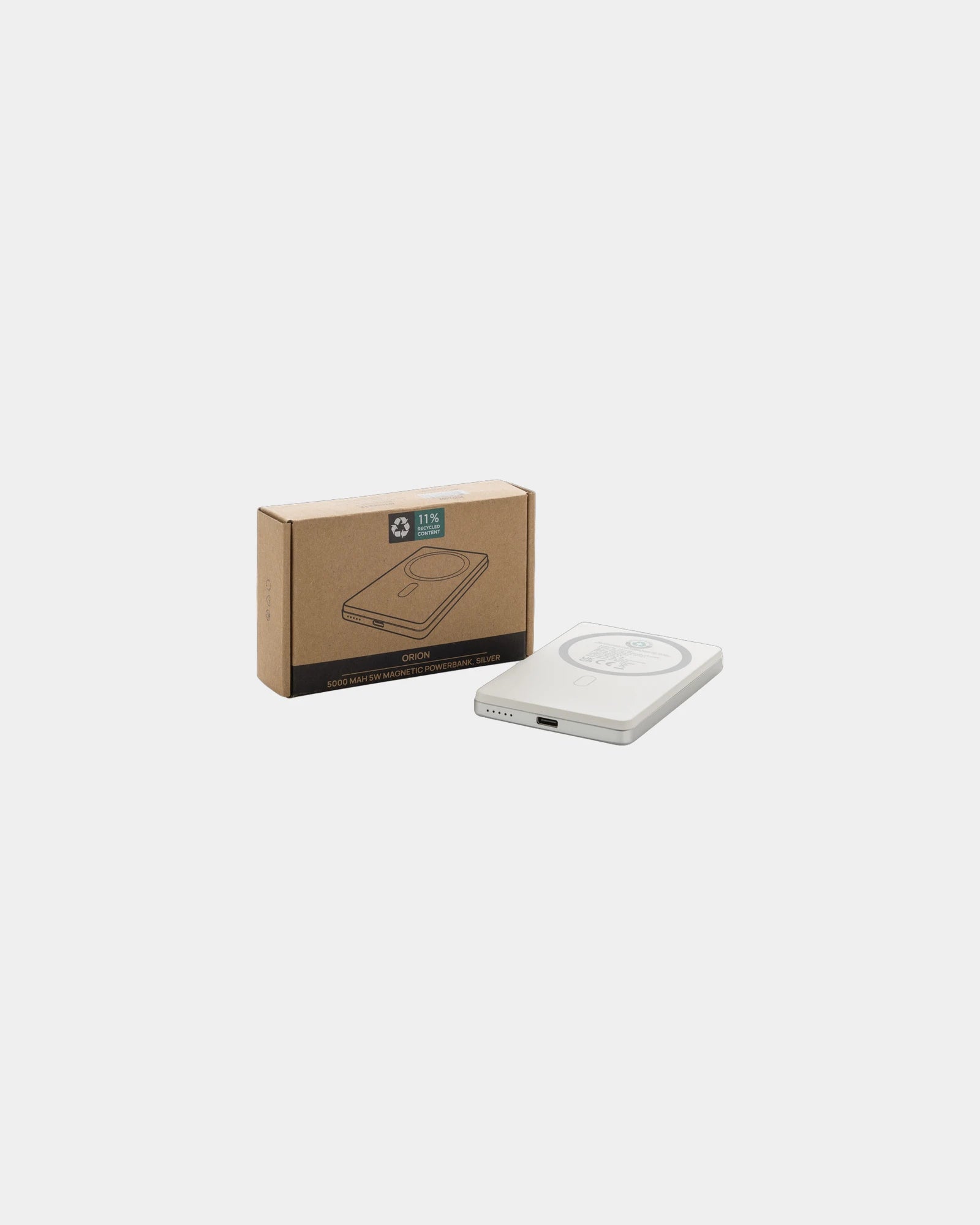 Promotional recycled aluminum power bank 5000mAh - 15