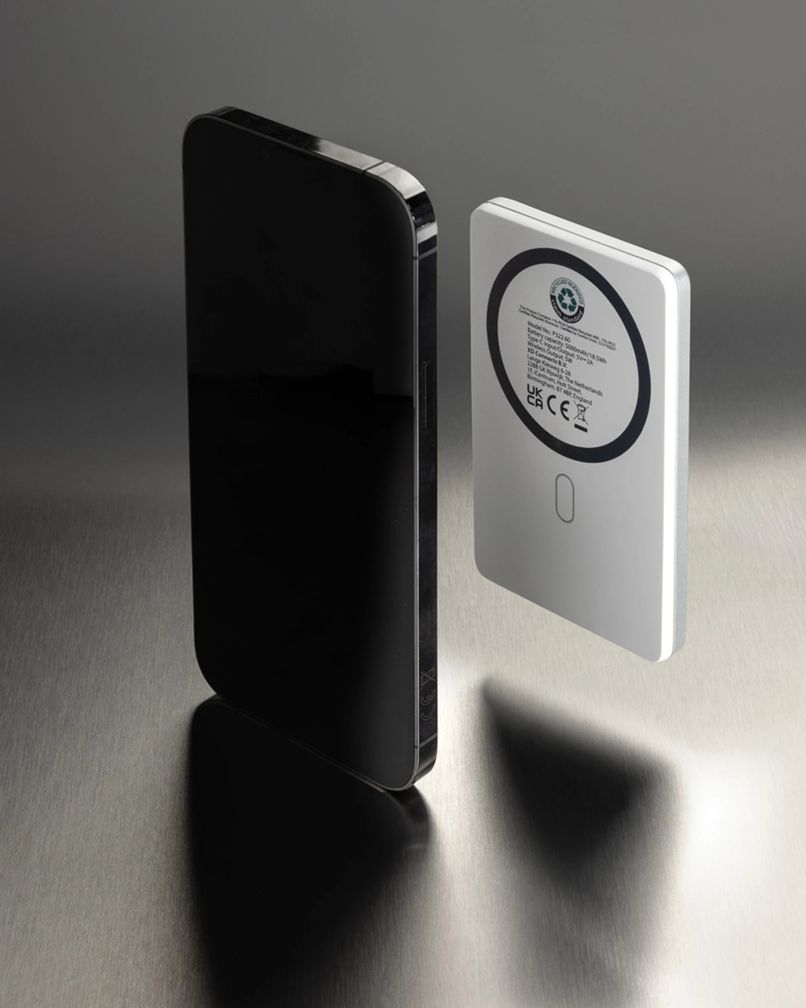 Promotional recycled aluminum power bank 5000mAh - 16