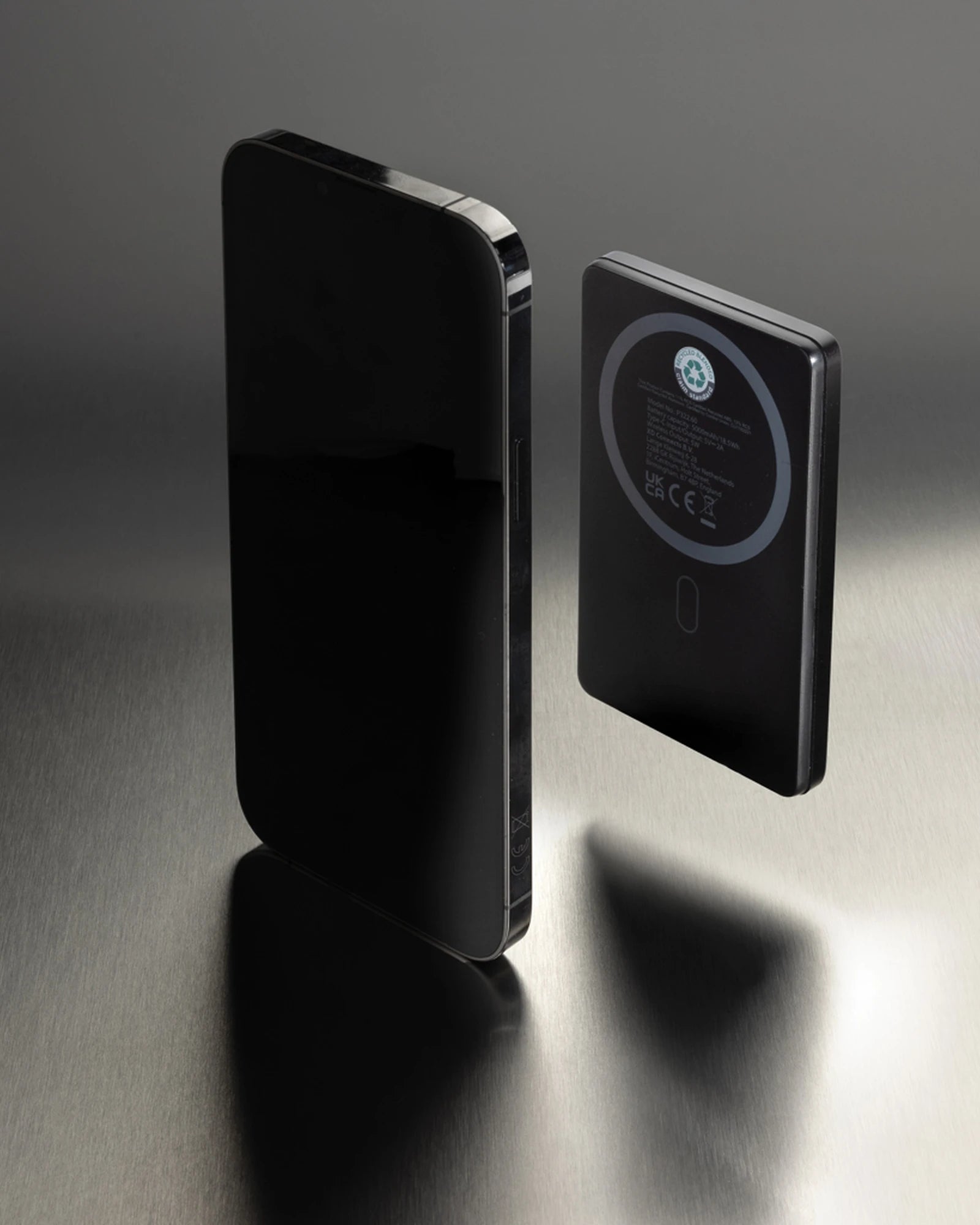 Promotional recycled aluminum power bank 5000mAh - 8