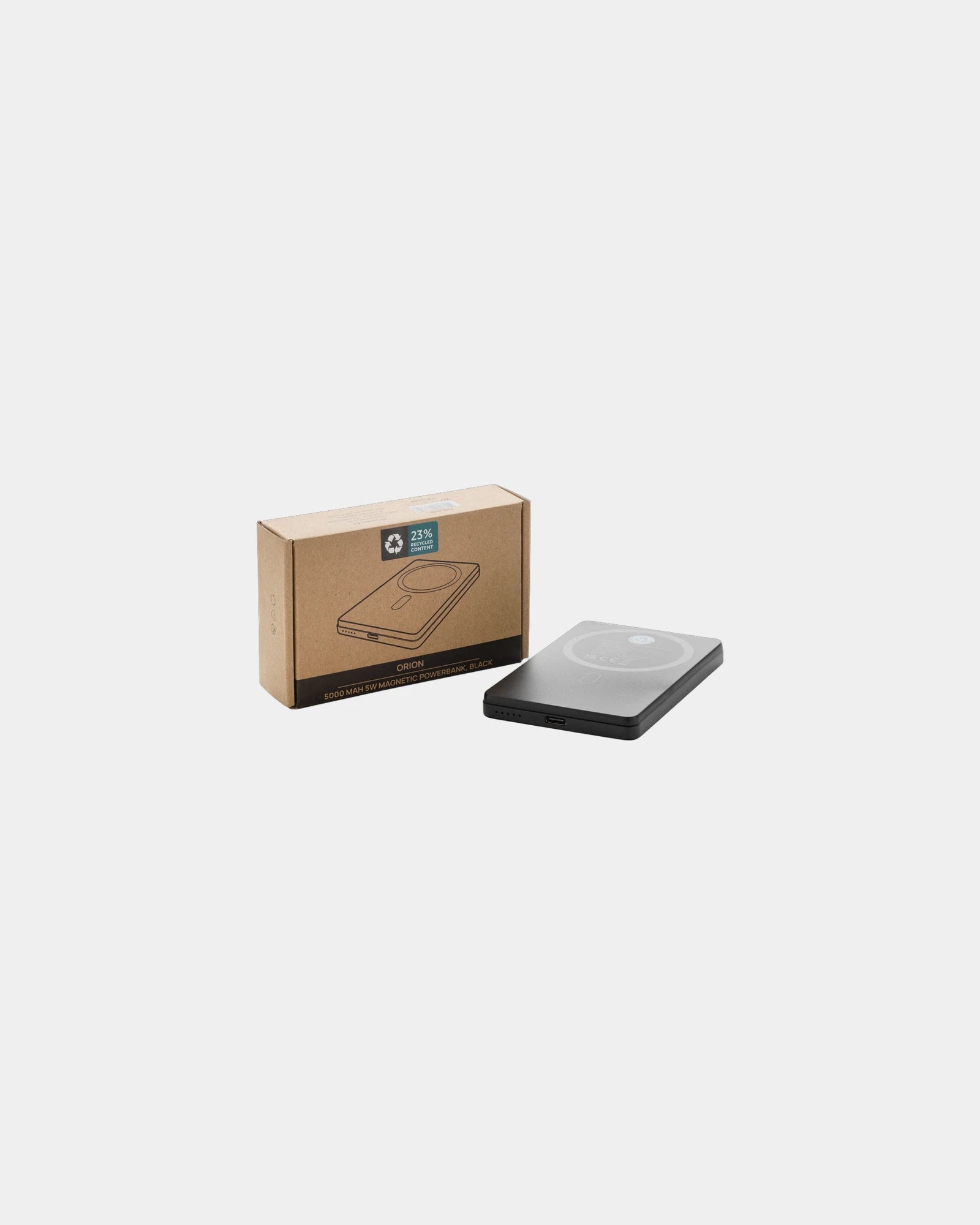 Promotional recycled aluminum power bank 5000mAh - 7
