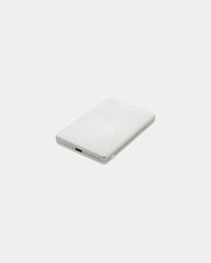Promotional recycled aluminum power bank 5000mAh - Silver