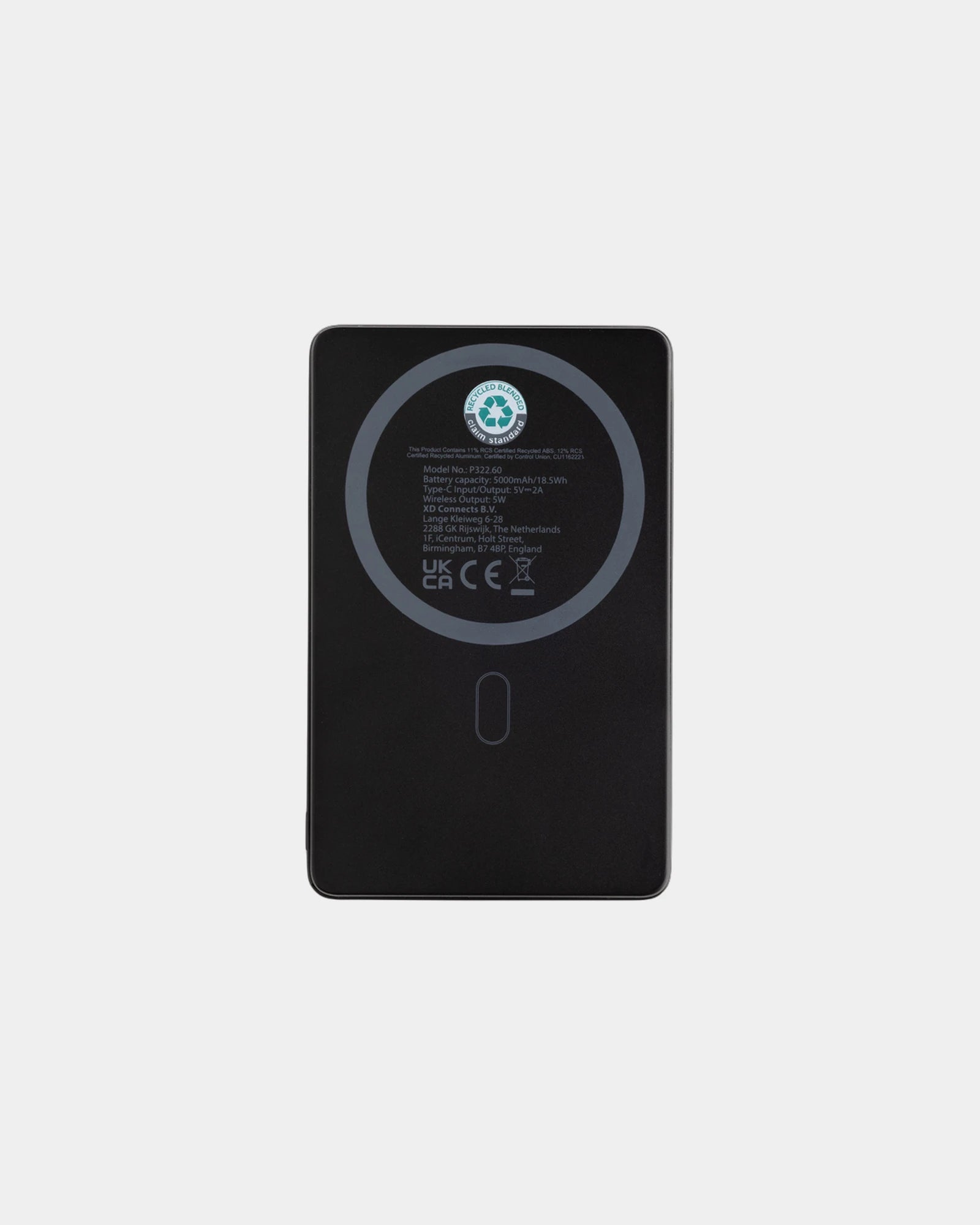 Promotional recycled aluminum power bank 5000mAh - 4