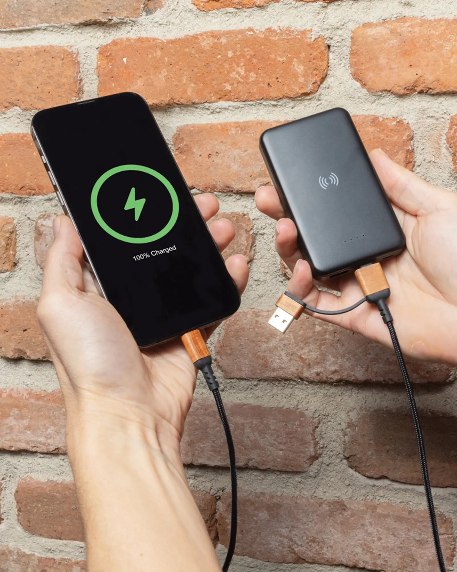 Promotional recycled power bank 5000mAh - 6