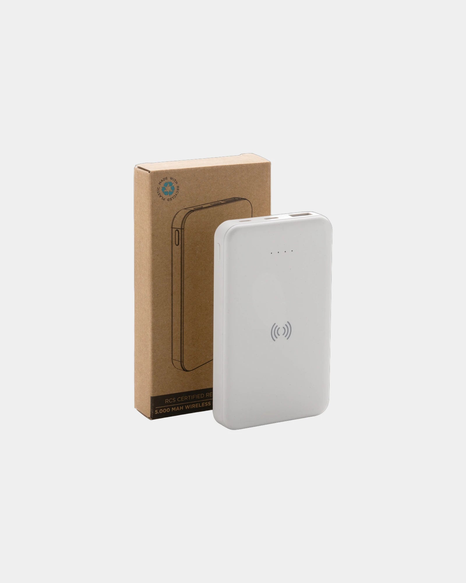 Promotional recycled power bank 5000mAh - 12