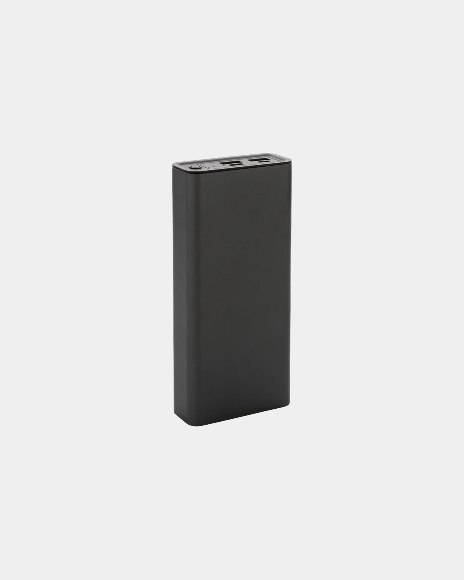 Custom recycled aluminum power bank 20,000 mAh - Grey