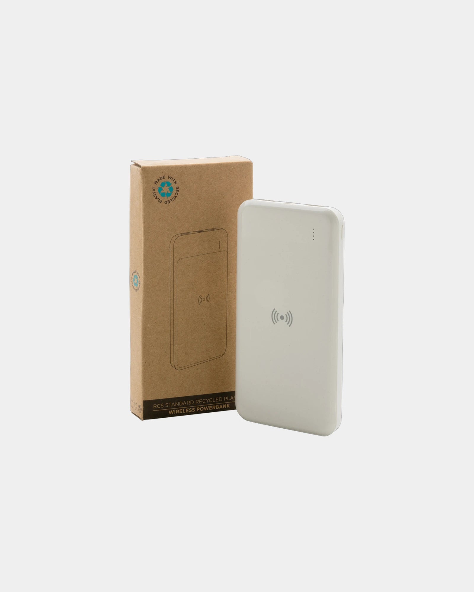 Promotional recycled plastic power bank 8000 mAh - 13