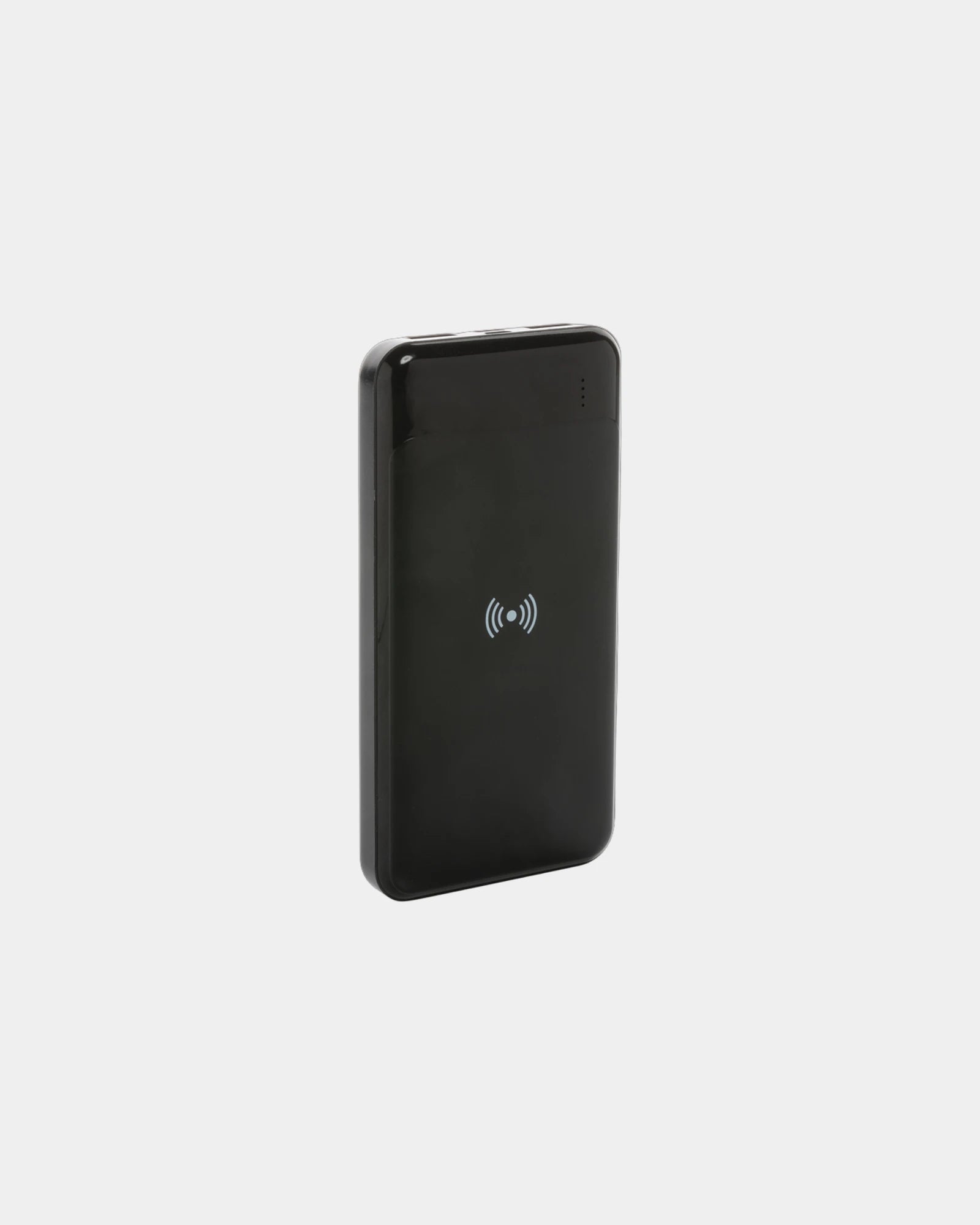 Promotional recycled plastic power bank 8000 mAh - Black