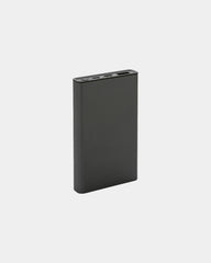 Custom recycled aluminum power bank 5000 mAh - Grey